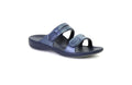 Janey Sport Sandal with "SkyCloud" Technology – in blue (side view).