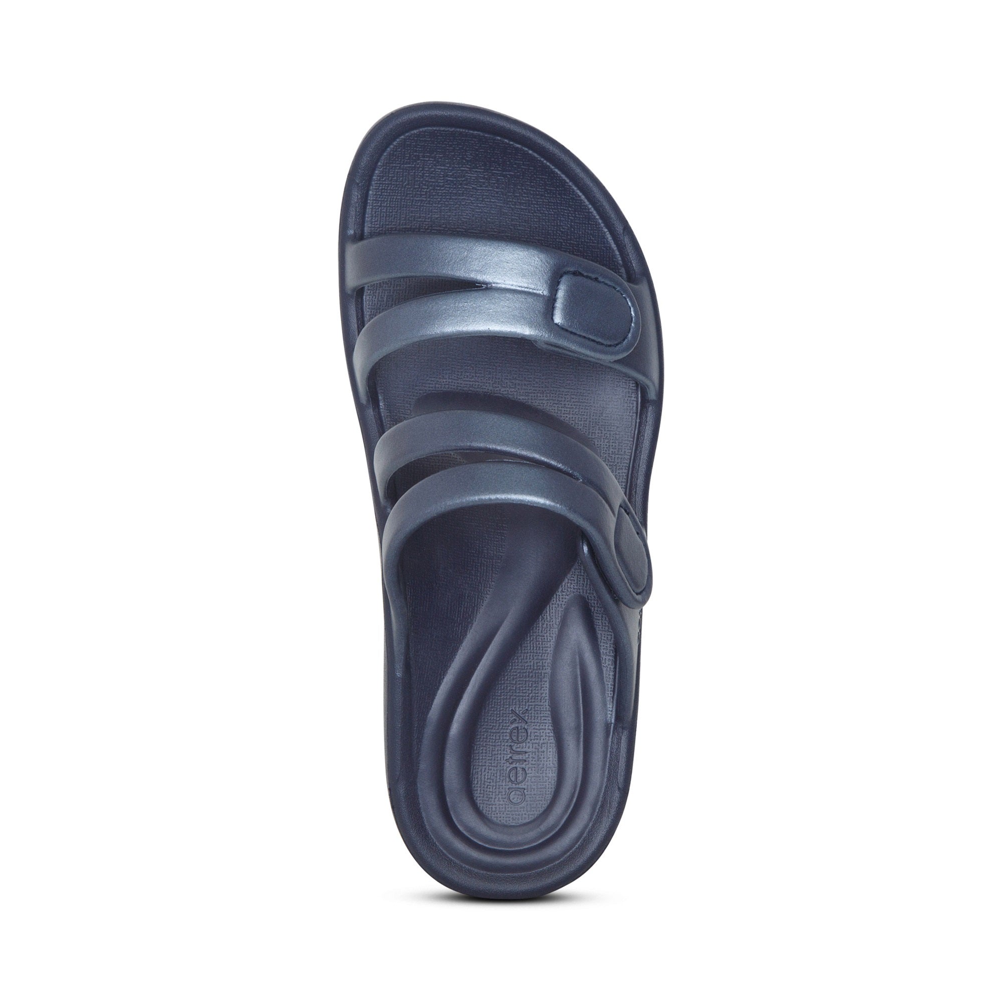Janey Sport Sandal with "SkyCloud" Technology – in blue (top view).