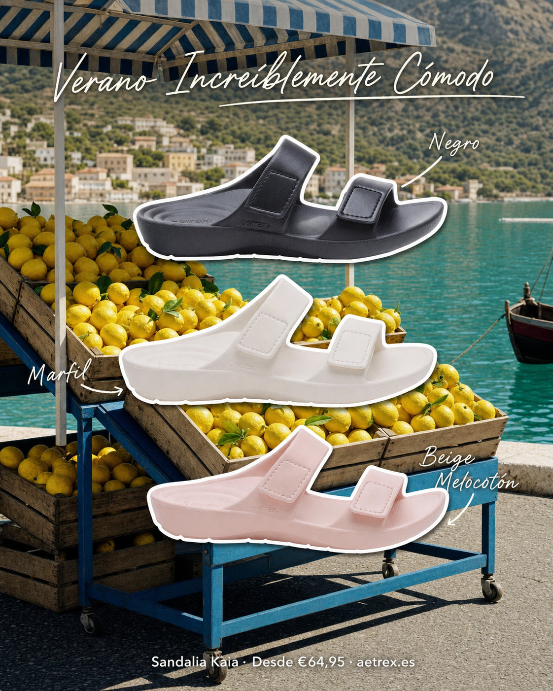 Kaia Two-Band Sandal