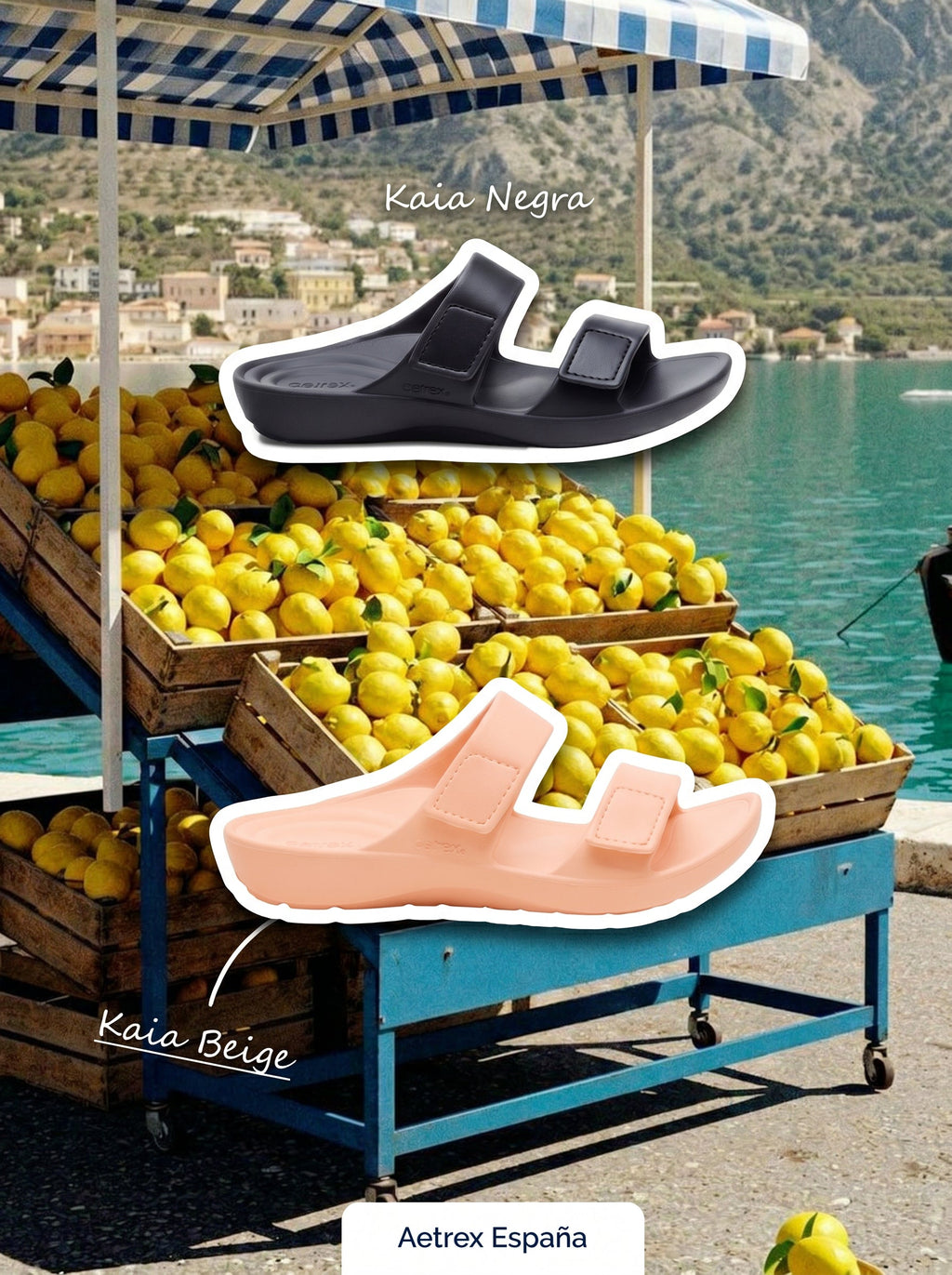 Kaia Two-Band Sandal