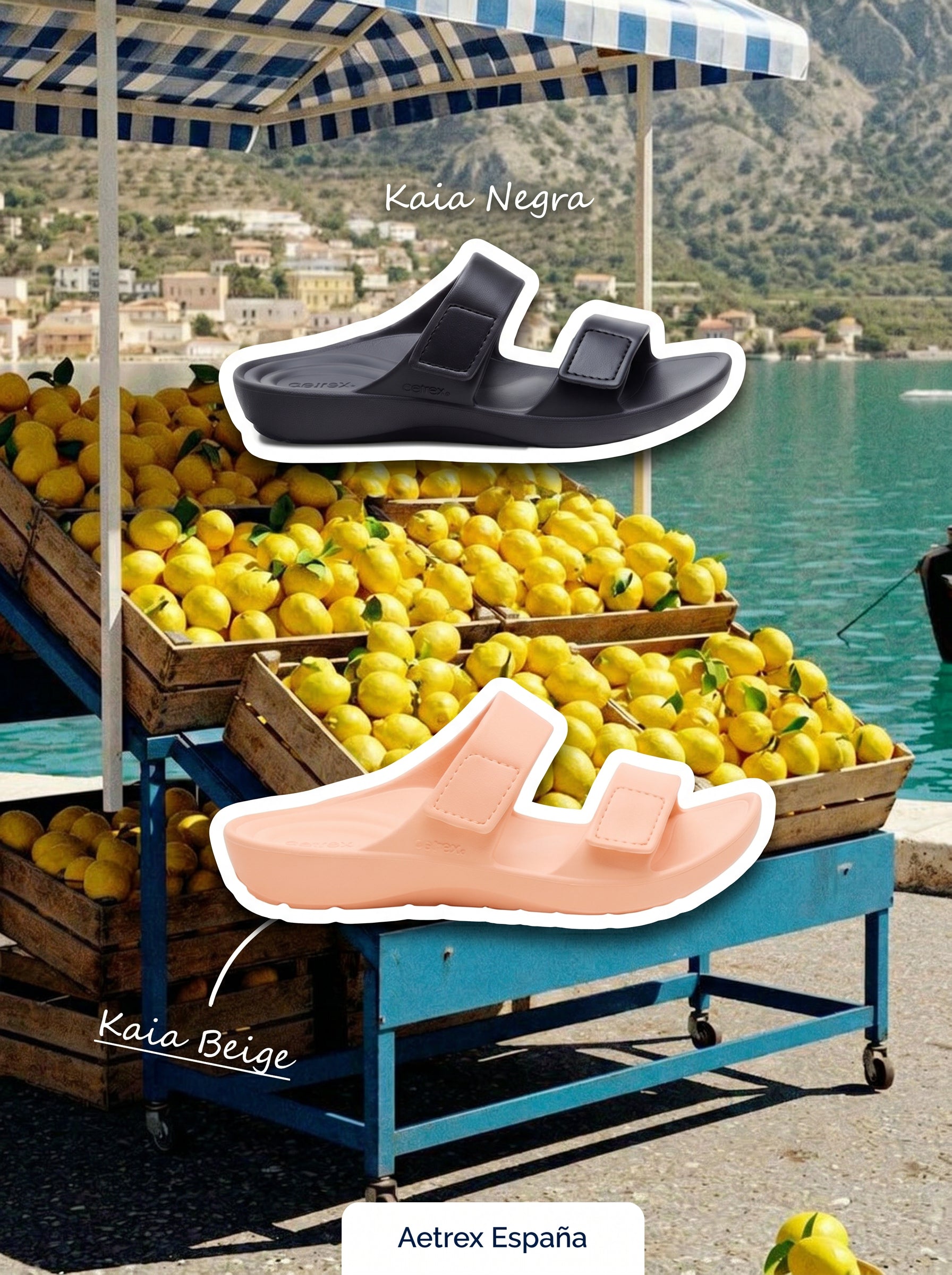 Kaia Two-Band Sandal