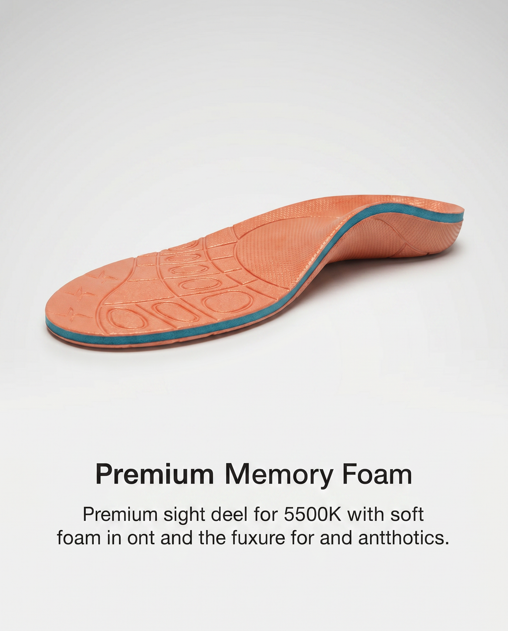 L2300 Men's Memory Foam Insole – Extra Comfort