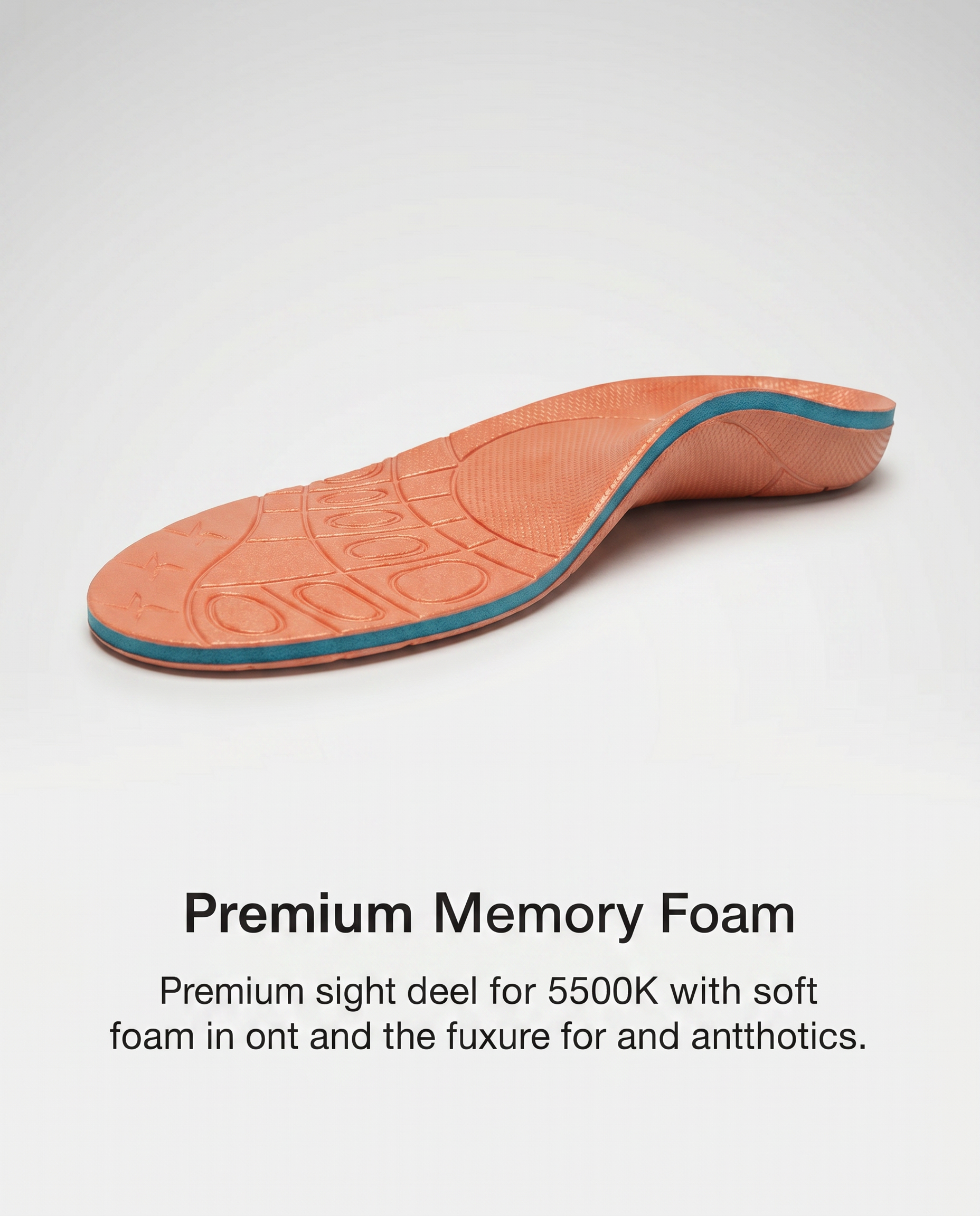 L2300 Men's Memory Foam Insole – Extra Comfort