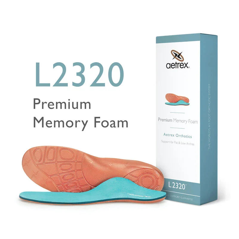 L2320 Men's Memory Foam Insole – Extra Comfort for Flat Feet.