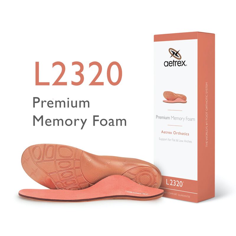 L2320 Women's Memory Foam Insole – Extra Comfort for Flat Feet.