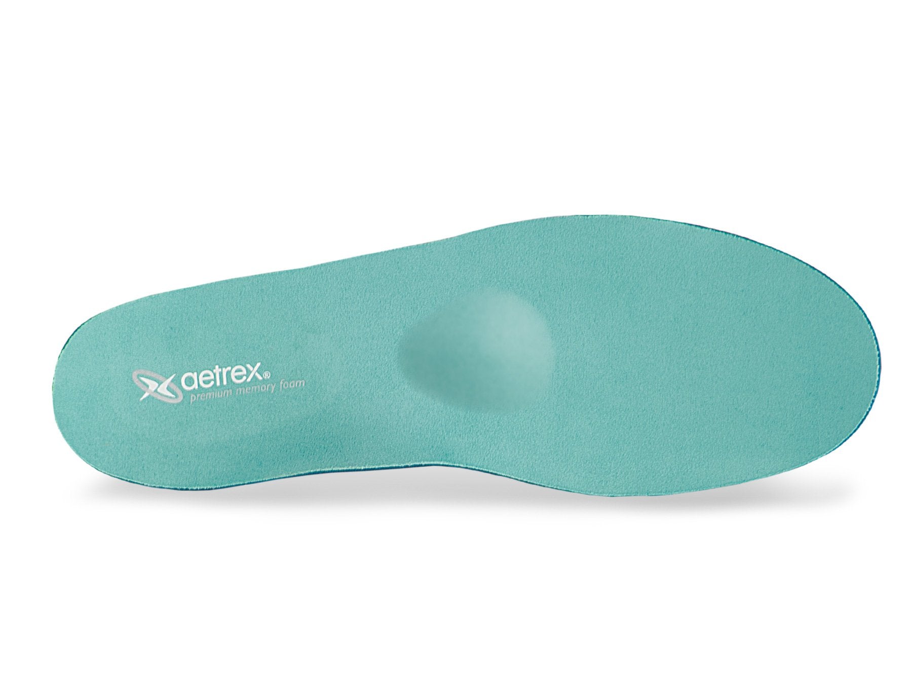 L2325 Men's Premium Memory Foam Insole – Flat Feet with Metatarsal Support (top view).