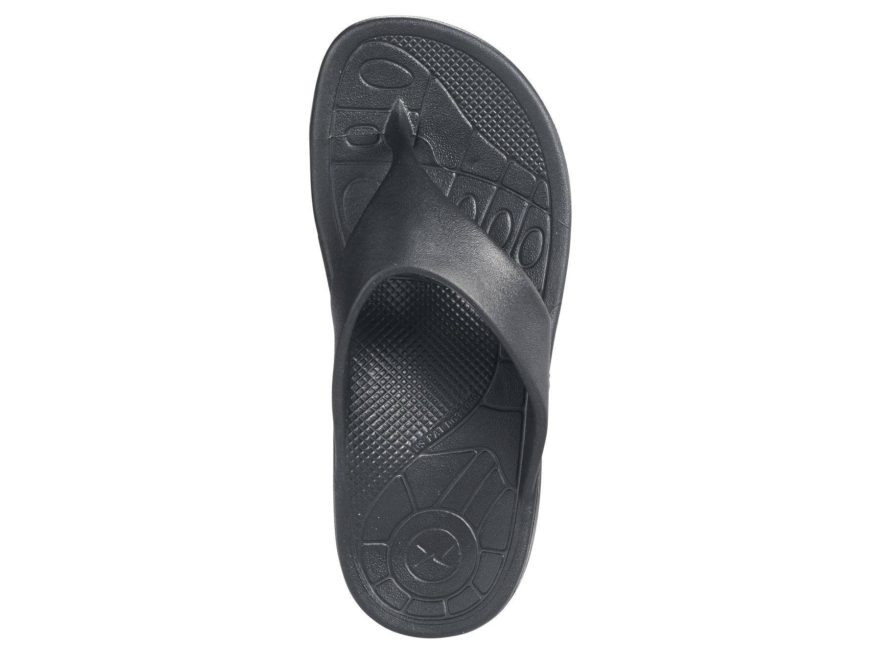 Maui Men's "SkyCloud" Flip-Flops – in blue (top view).