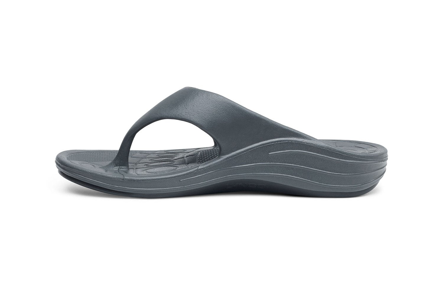 Maui Men's "SkyCloud" Flip-Flops – in black.
