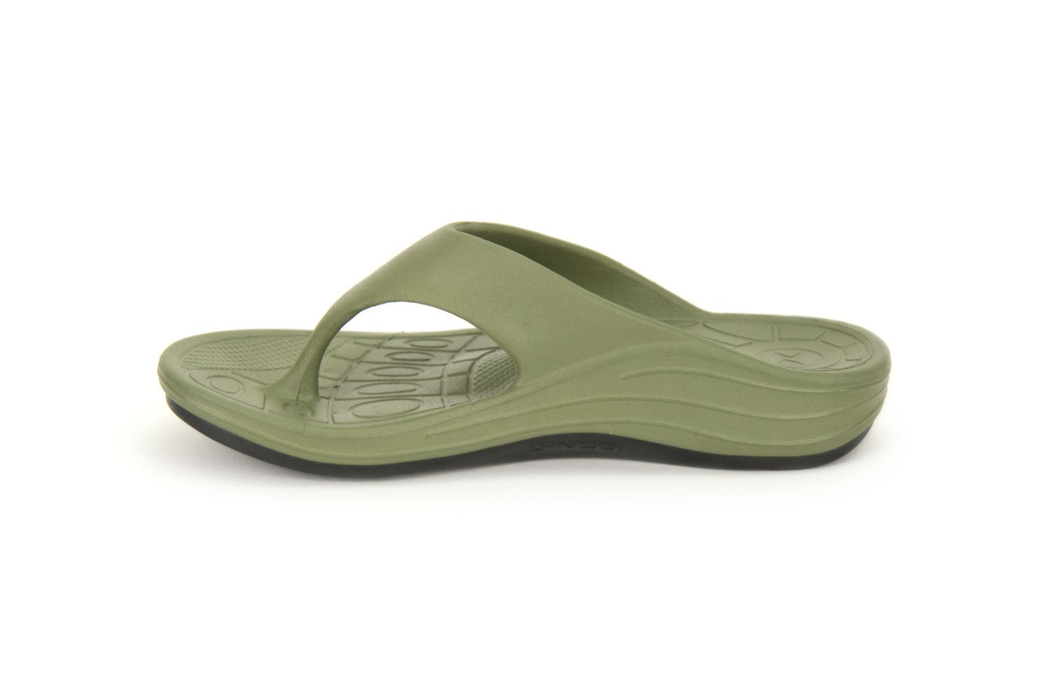 Maui Men's "SkyCloud" Flip-Flops – in grey, with non-slip outsole.