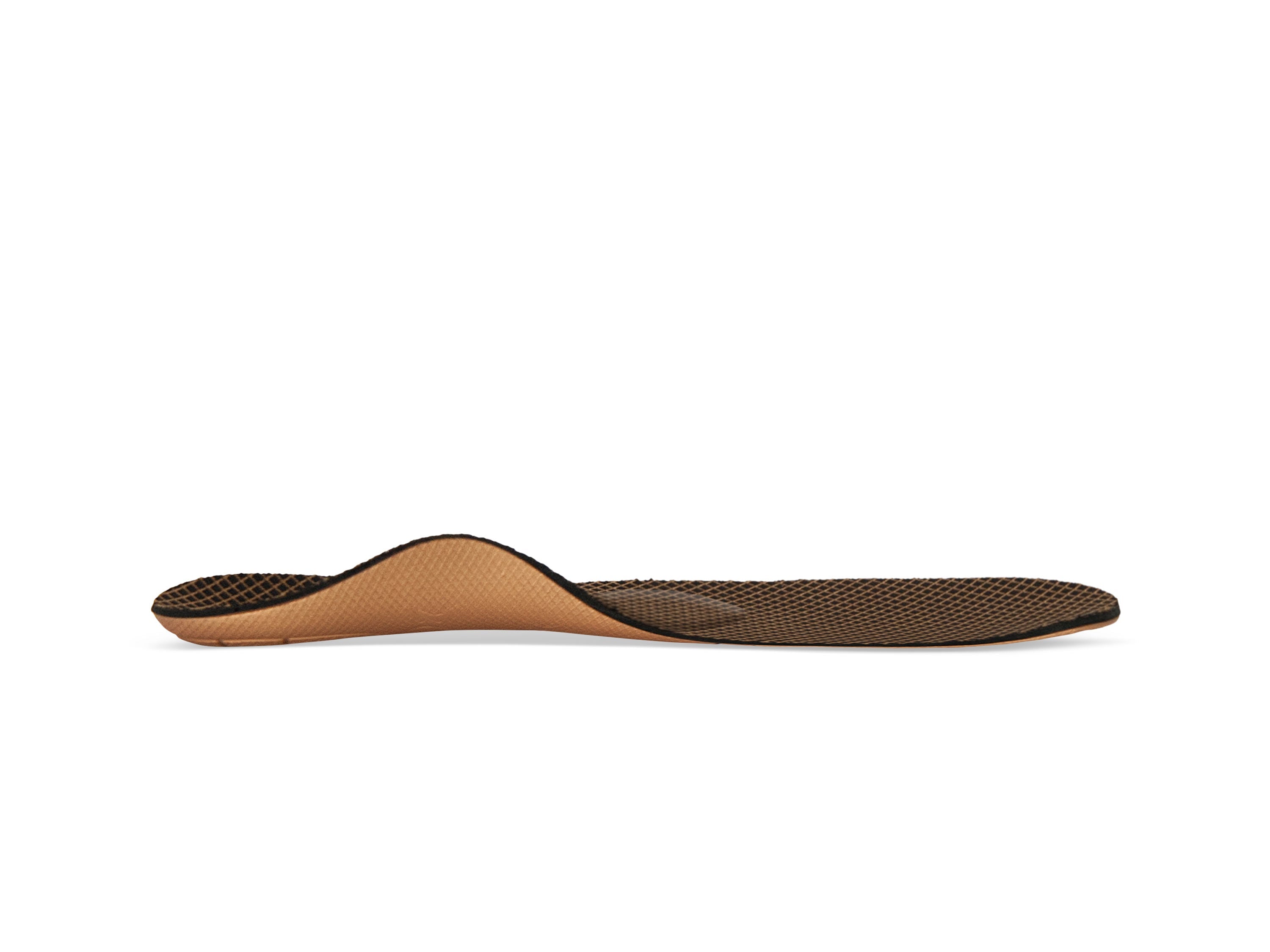 L425 "Compete" Women's Insoles – Sport Insoles – Flat Feet with Metatarsal Support (side view).