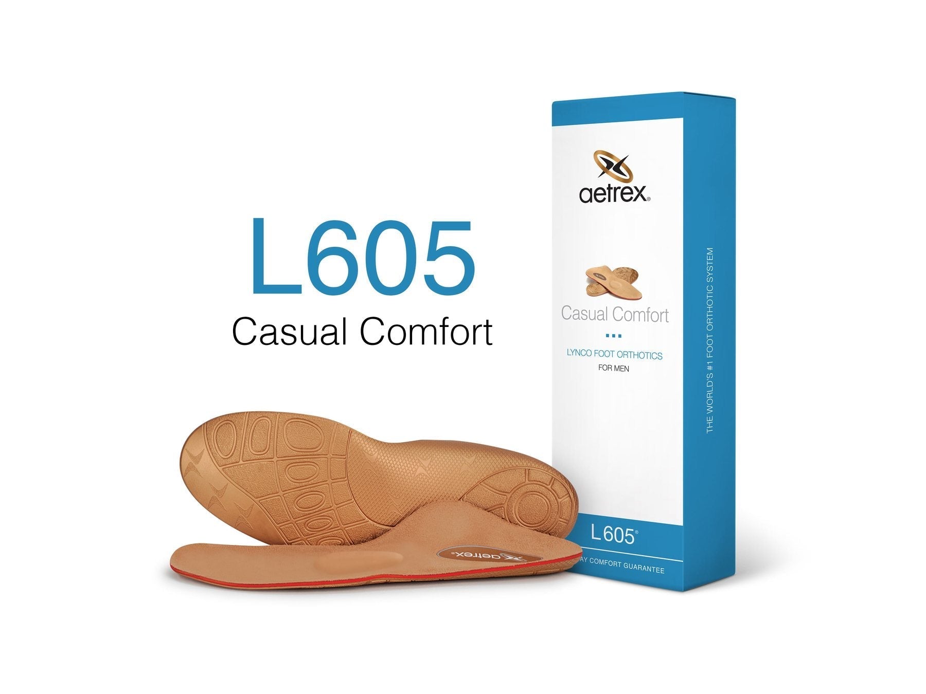 L605 Women's Comfort Insole with Metatarsal Support.