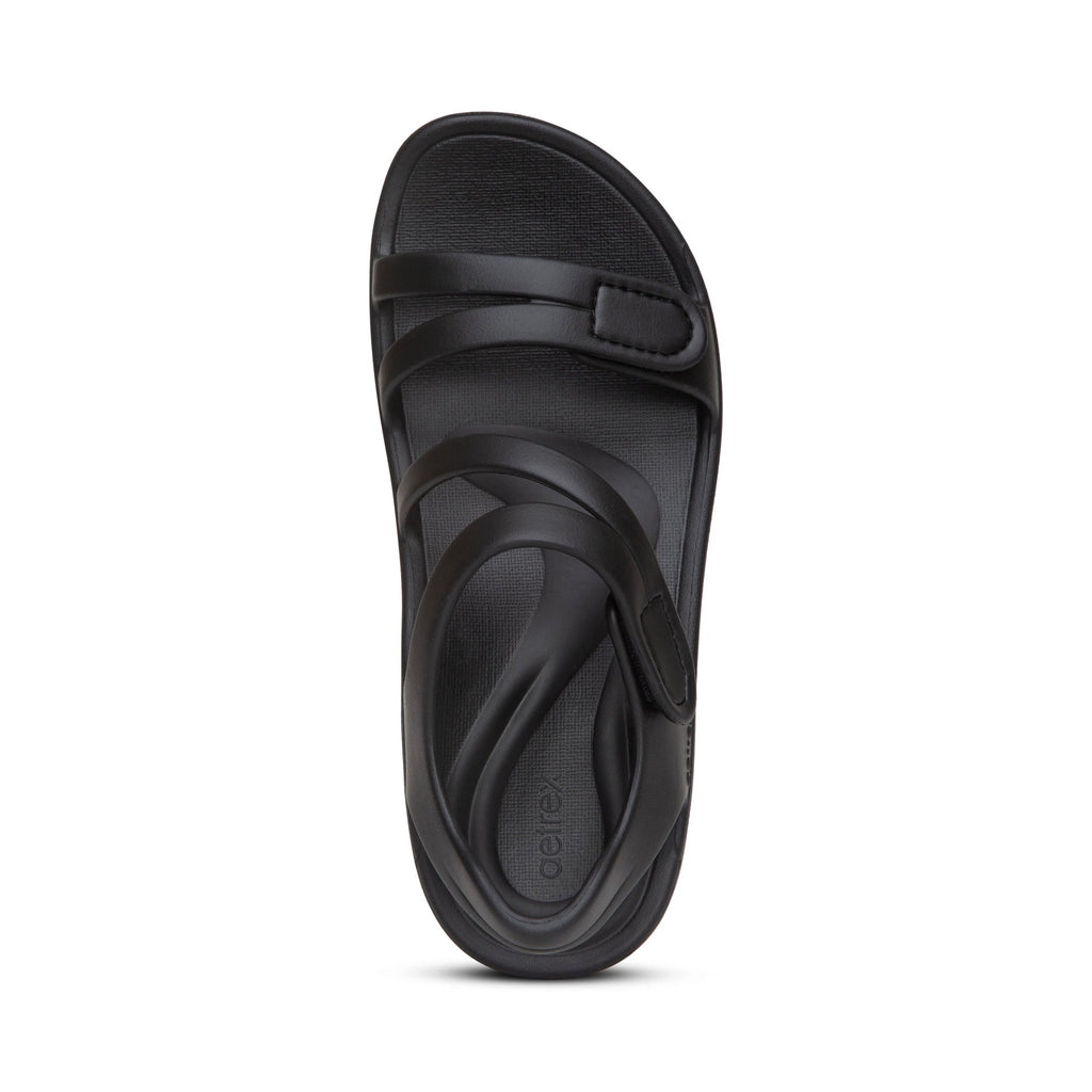 Jillian Sport Sandal with "SkyCloud" Technology – with cushioned outsole (top view).