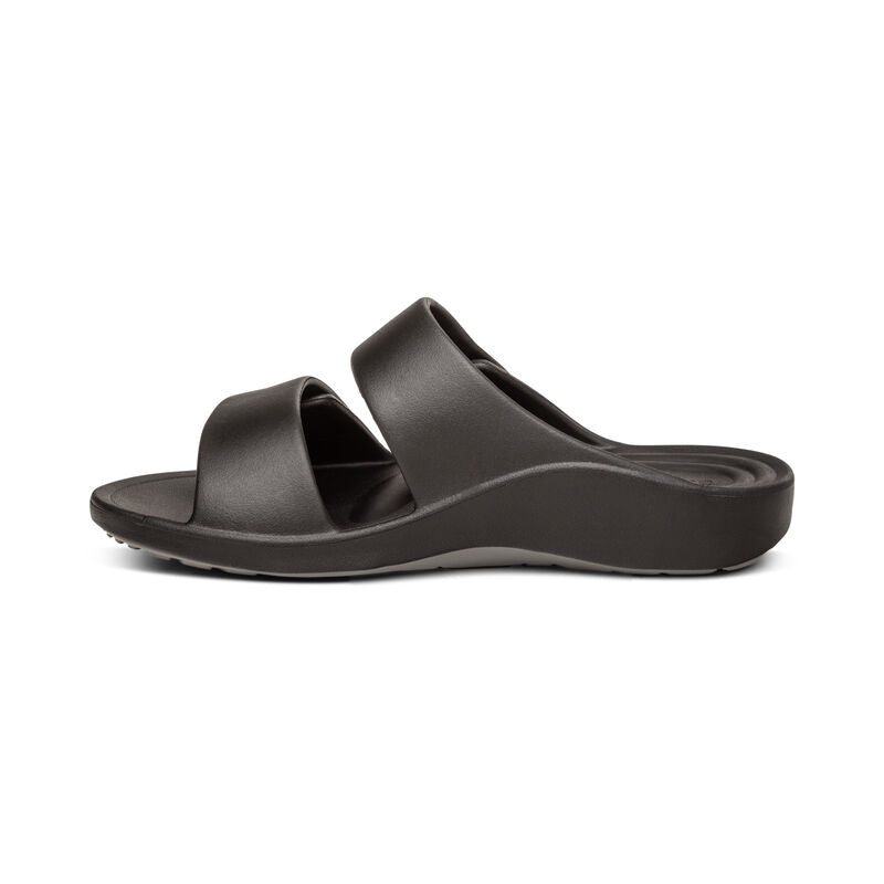 Milos Men's Sandal – with an adjustable strap (left side view).