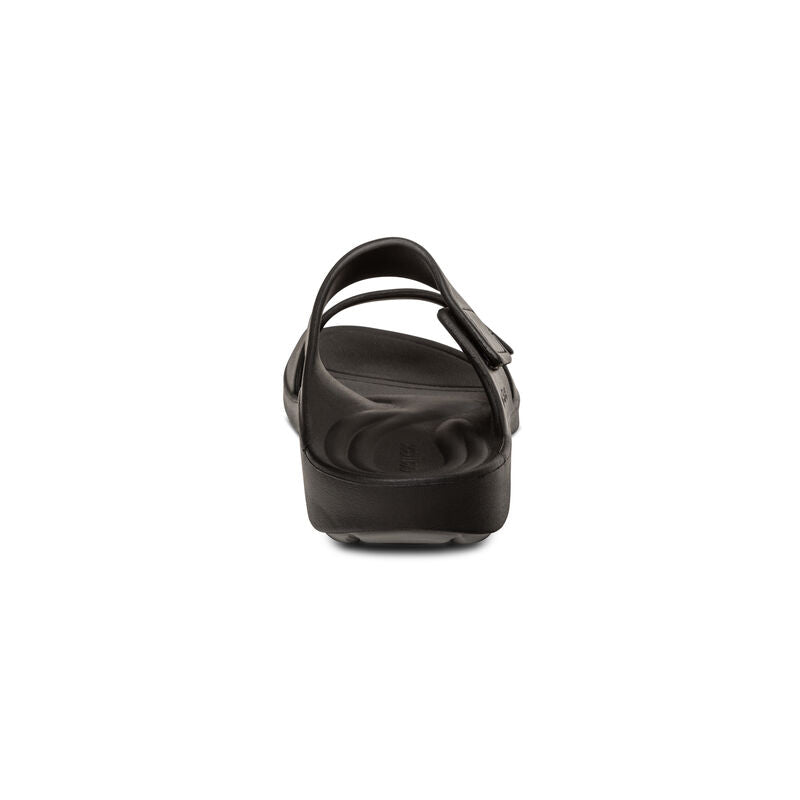 Milos Men's Sandal – with an adjustable strap (back view).