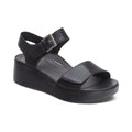 Ariel Wedge Sandal with Adjustable Strap – with non-slip outsole.