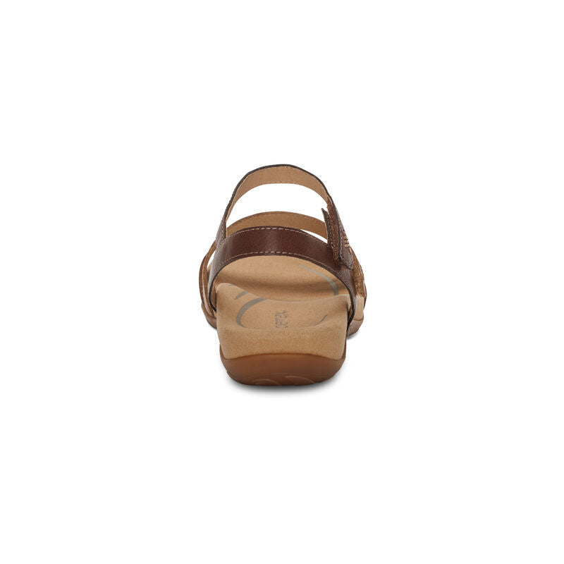 Gabby Adjustable Strap Sandal – Leather.