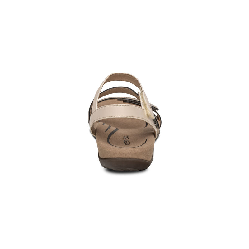 Gabby Adjustable Strap Sandal – Leather.