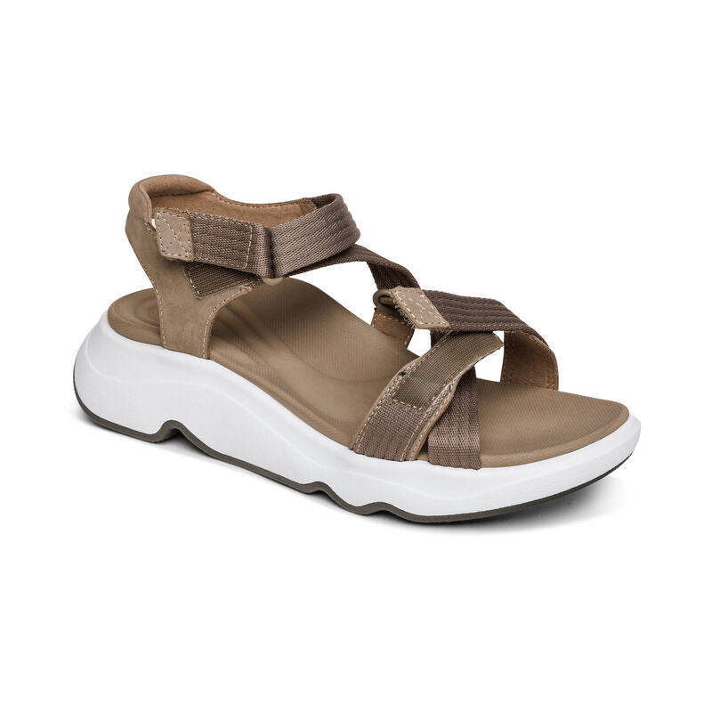 Marz Adjustable Sport Sandal with Arch Support.