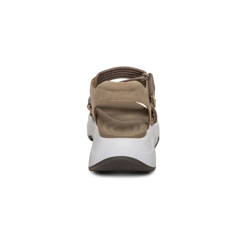 Marz Adjustable Sport Sandal with Arch Support (front view).