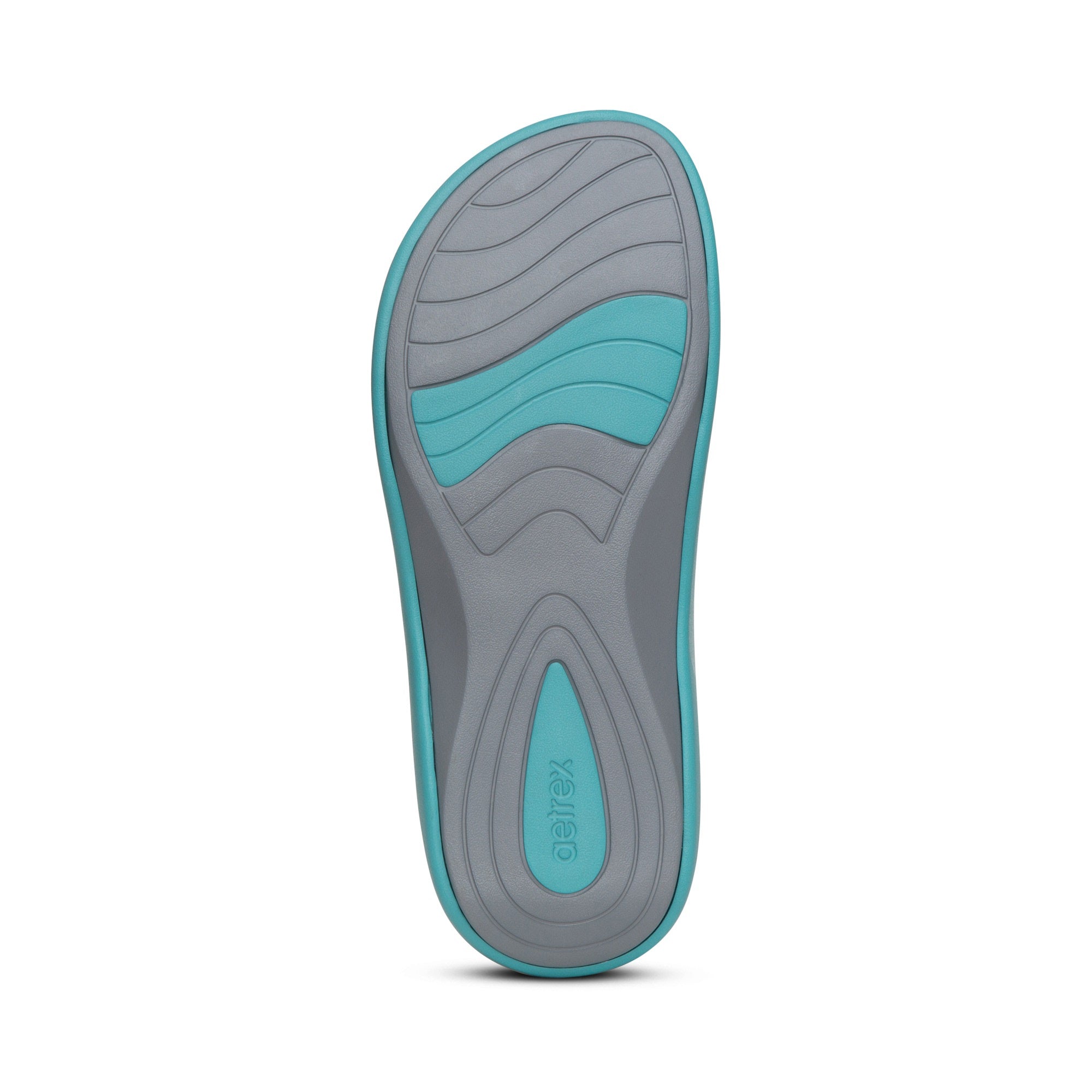 Maui Women's "SkyCloud" Flip-Flops – in aqua.
