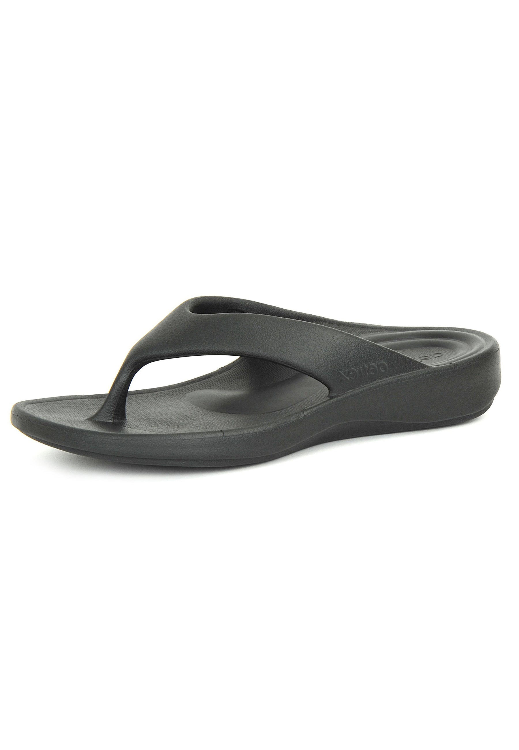 Maui Women's "SkyCloud" Flip-Flops – in black.