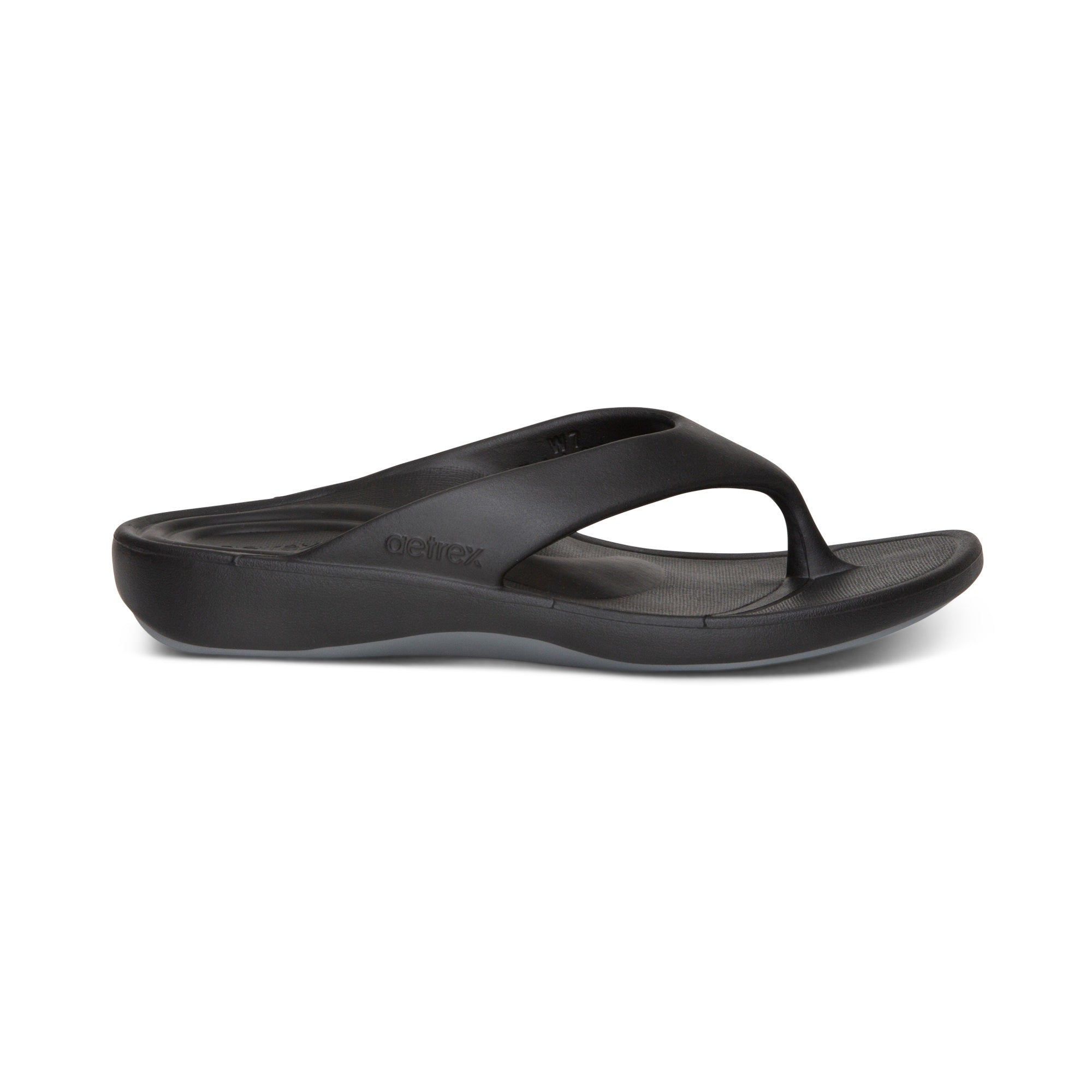 Maui Women's "SkyCloud" Flip-Flops – in black.