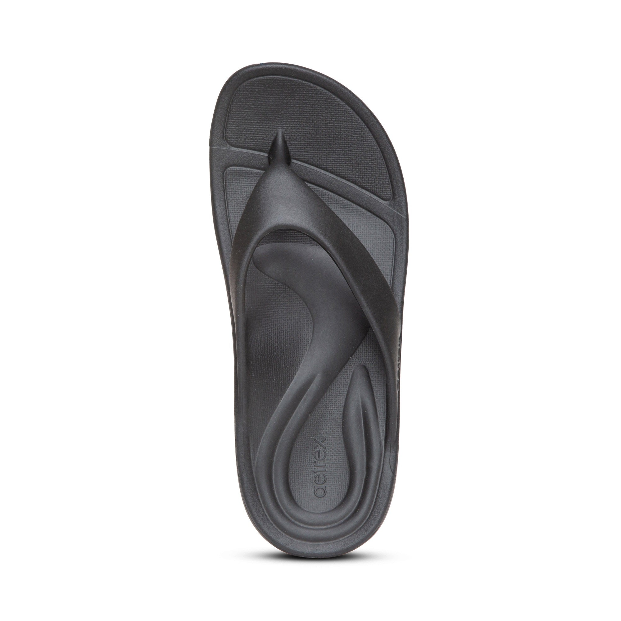 Maui Women's "SkyCloud" Flip-Flops – in black.