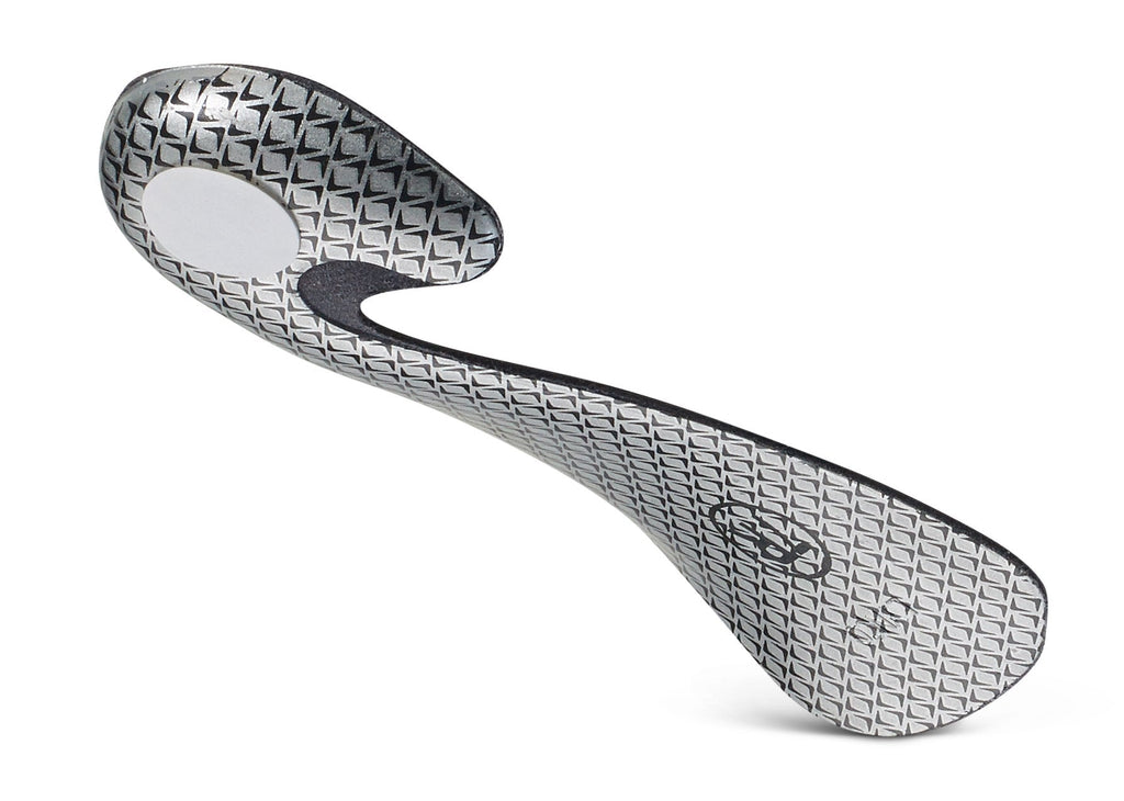 L100 Women's Fashion Insoles – Insole for Wedge Heels or Boots (bottom-up view).