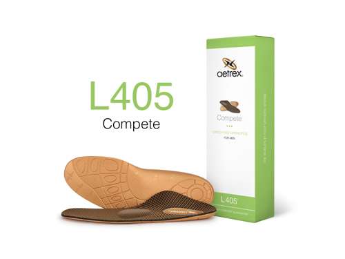 L405 "Compete" Women's Insoles – Sport Insoles with Metatarsal Support.